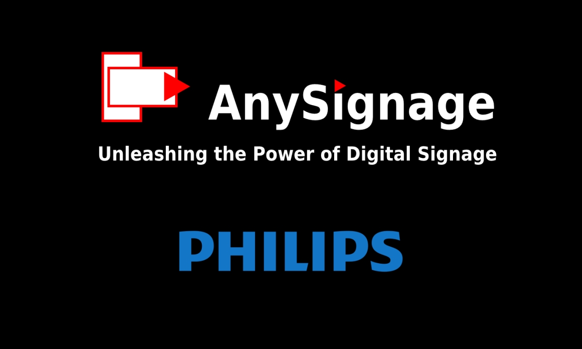 AnySignage for Philips Professional Displays
